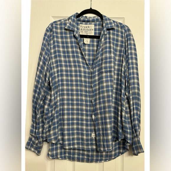 Frank & Eileen Tops - Frank & Eileen Flannel Plaid Button Down Shirt